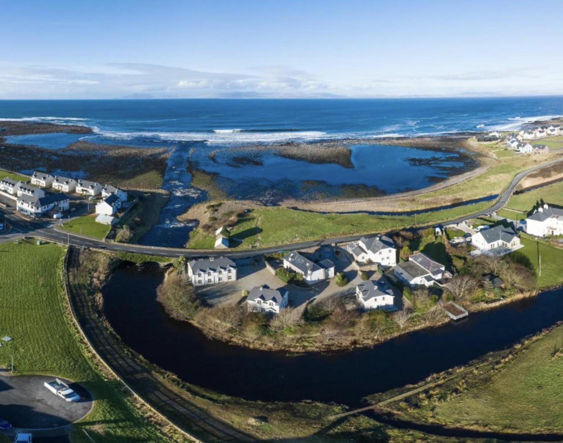 Beautiful Coastal House At The Drowes Rivermouth Bundoran Extérieur photo
